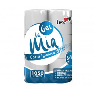 LOVE SOFT MIA CARTA IGIENICA 6 ROTOLI