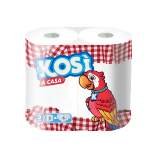 KOSì SCOTTEX 2 ROTOLI MULTIUSO